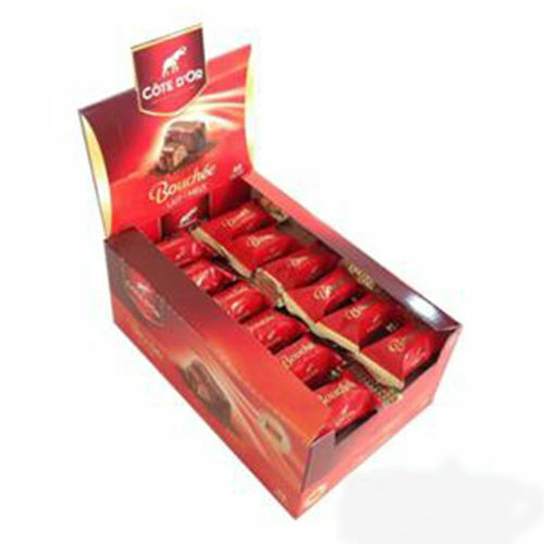 CIOCCOLATO COTE D'OR BOUCHEE ROSSO AL LATTE - 48 PEZZI