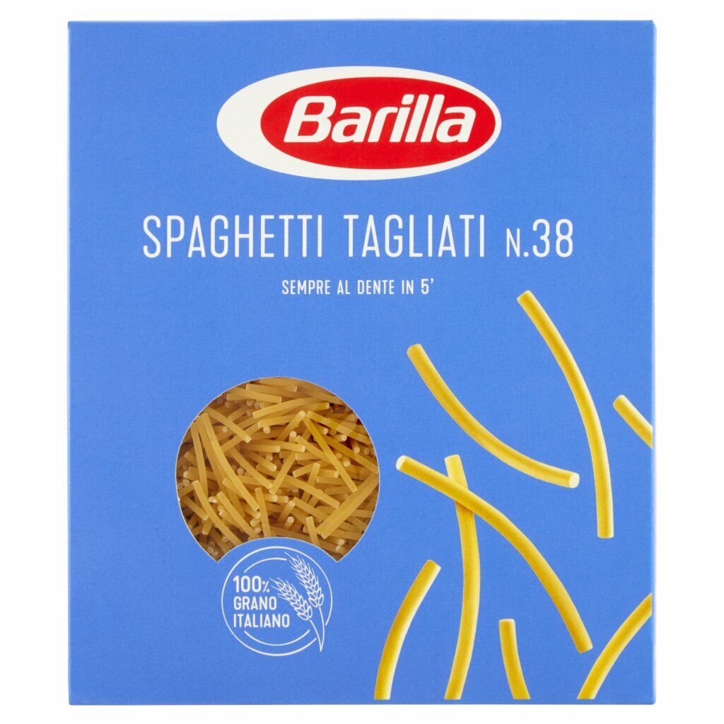 4X PASTA BARILLA SPAGHETTI TAGL. N.38 PASTA SEMOLA DI GRANO DURO ITALIANO 4x500g