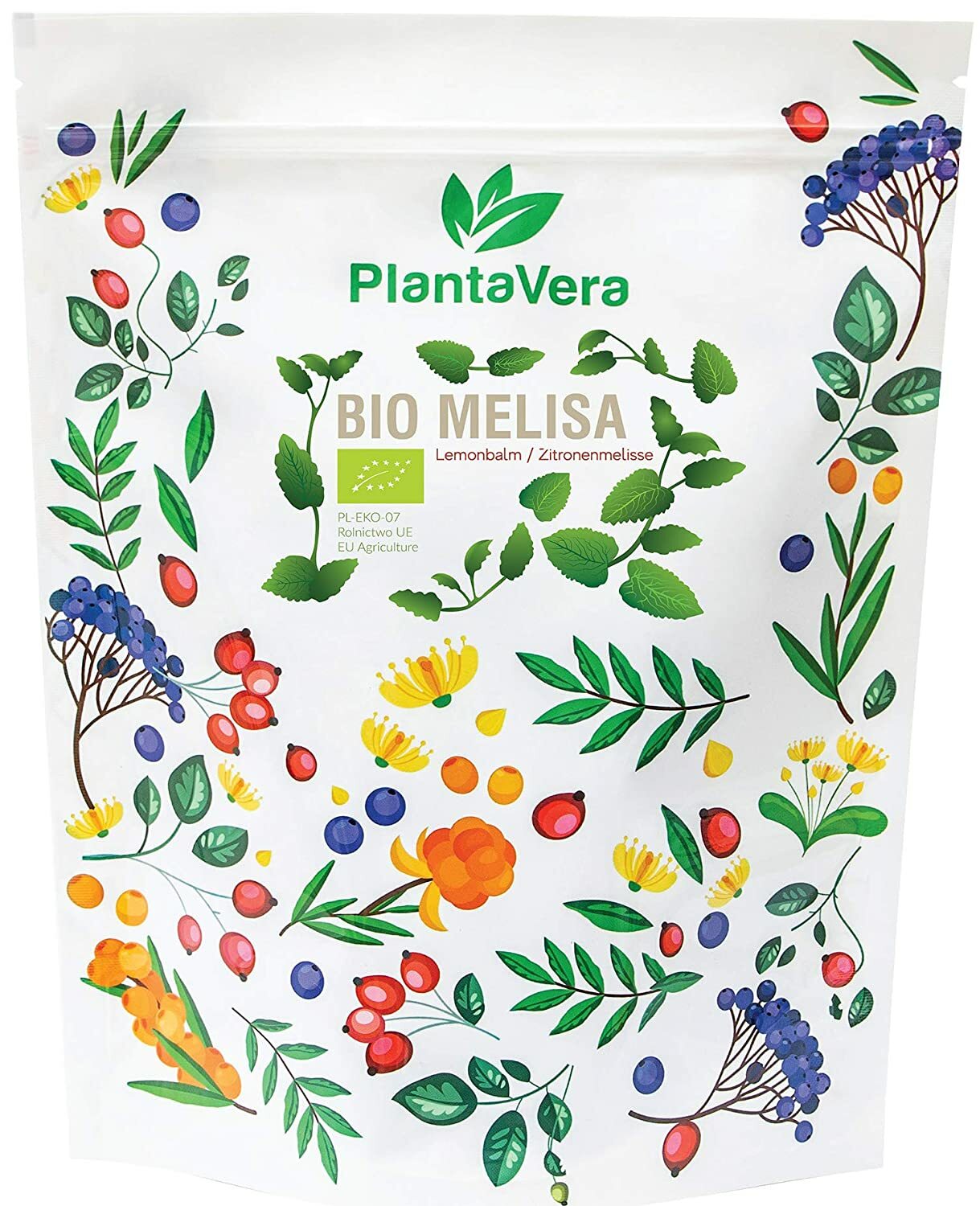 Melissa, Melissa biologica, Melissa Organica, Greca, Melissae officinalis 300G