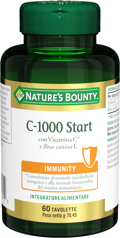C-1000 Start Nature's Bounty 60 Tavolette