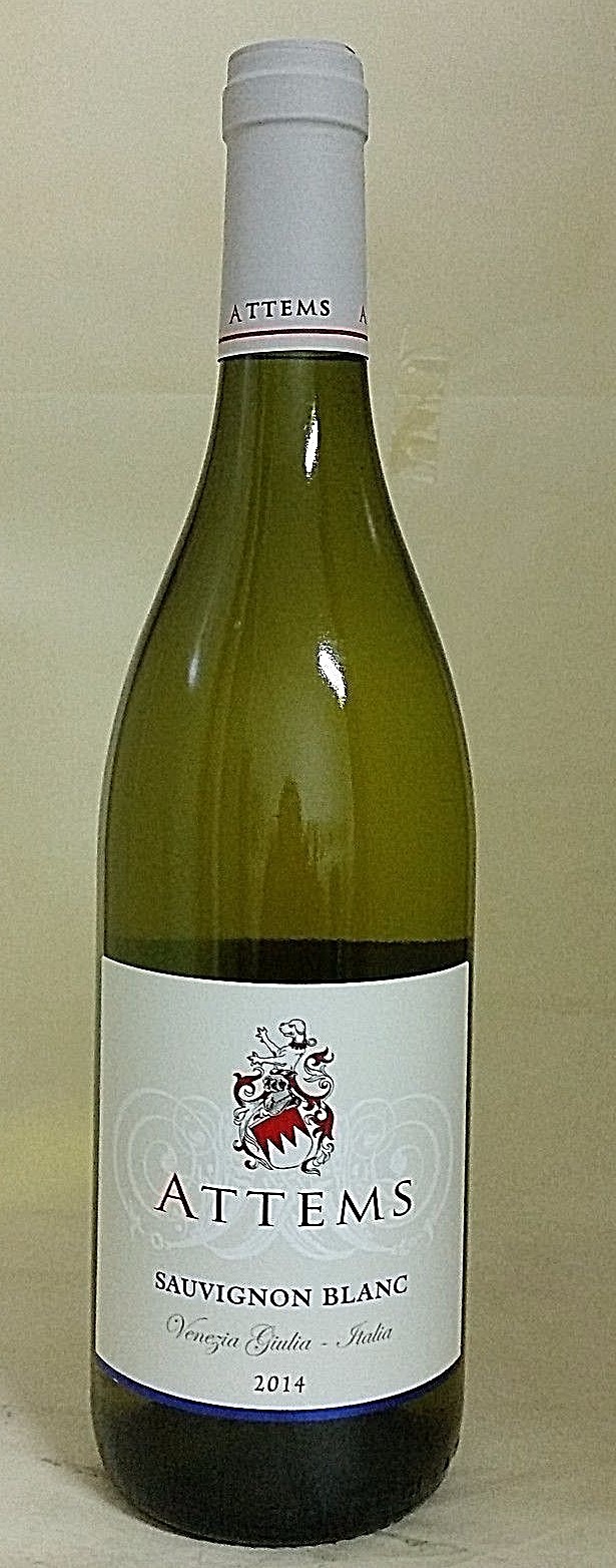 3 SAUVIGNON BLANC Cantine ATTEMS 2014 B.co VEN. GIULIA IGT cl.75 Bot. 5% SCONTO