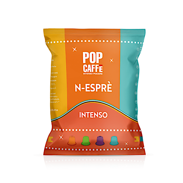 N.100 CAPSULE POP CAFFÈ NAOS INTENSO COMPATIBILE CON MACCHINE NESPRESSO