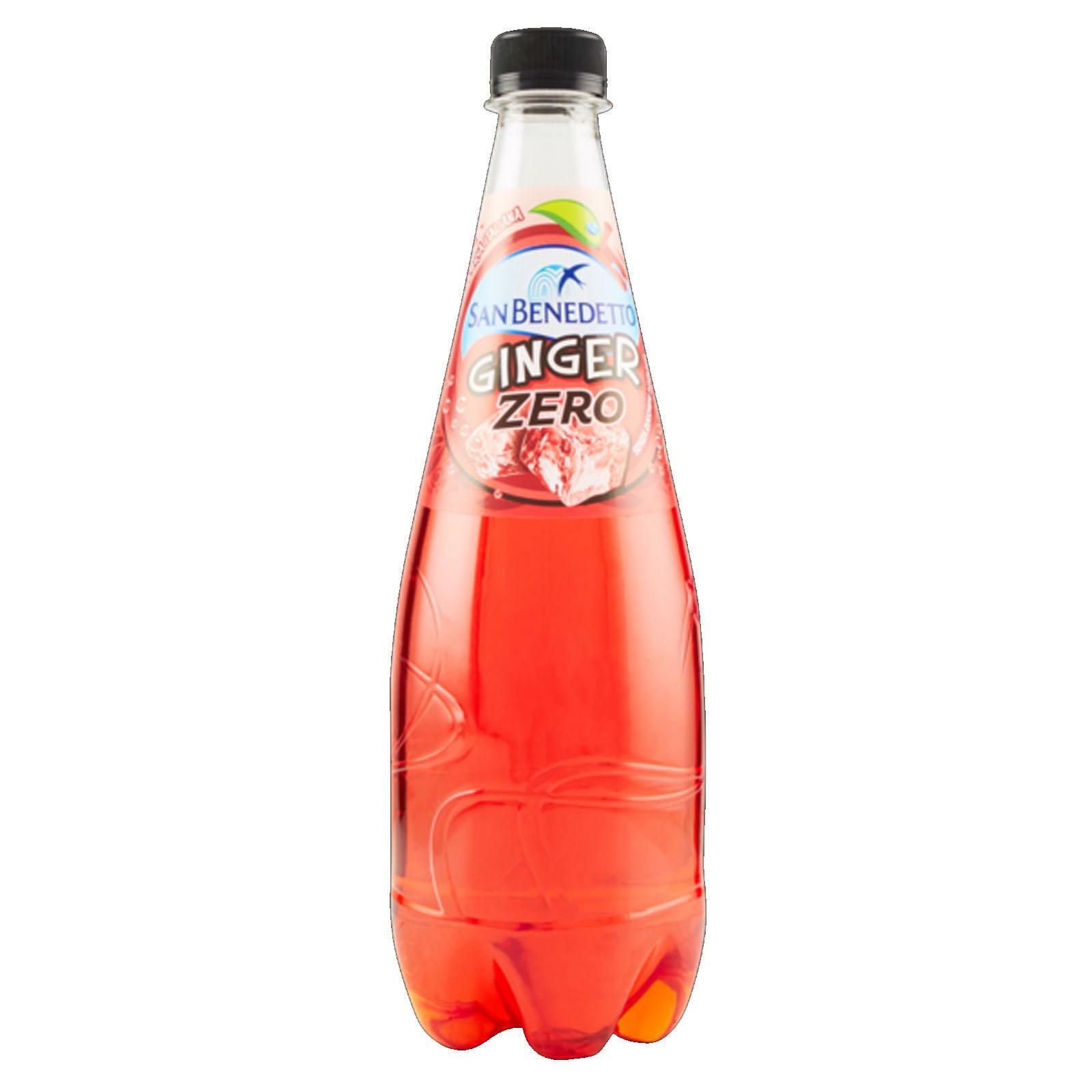 GINGER SAN BENEDETTO ZERO ZUCCHERI 6 X 750ML BIBITA FRIZZANTE ANALCOLICO