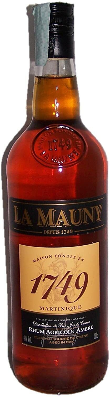 LA MAUNY 1749 RHUM AGRIC.CL100