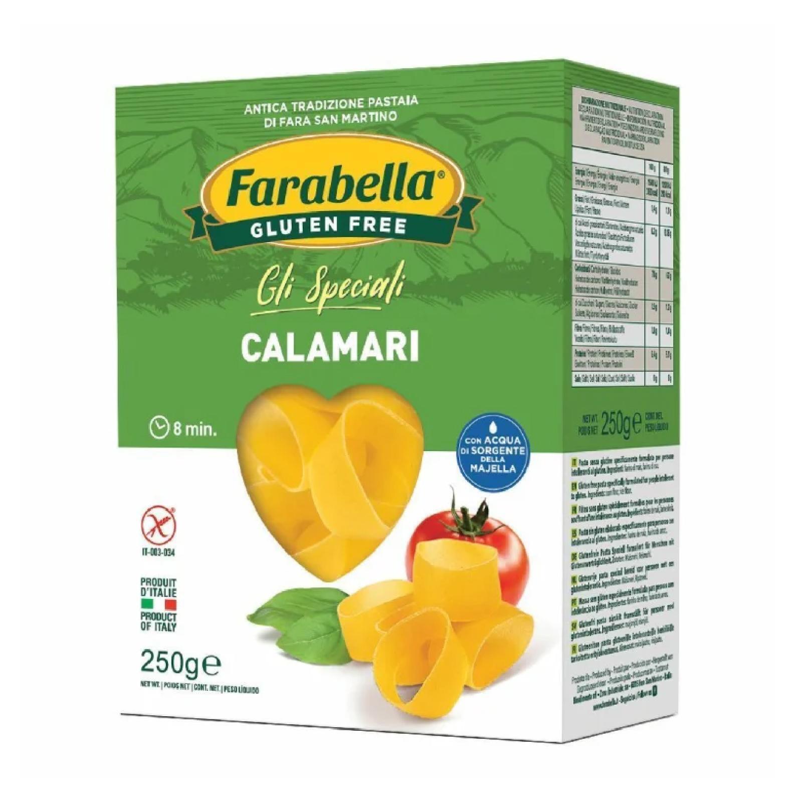 Pasta Farabella Gli Speciali Senza Glutine Calamari Pacco da 250 g