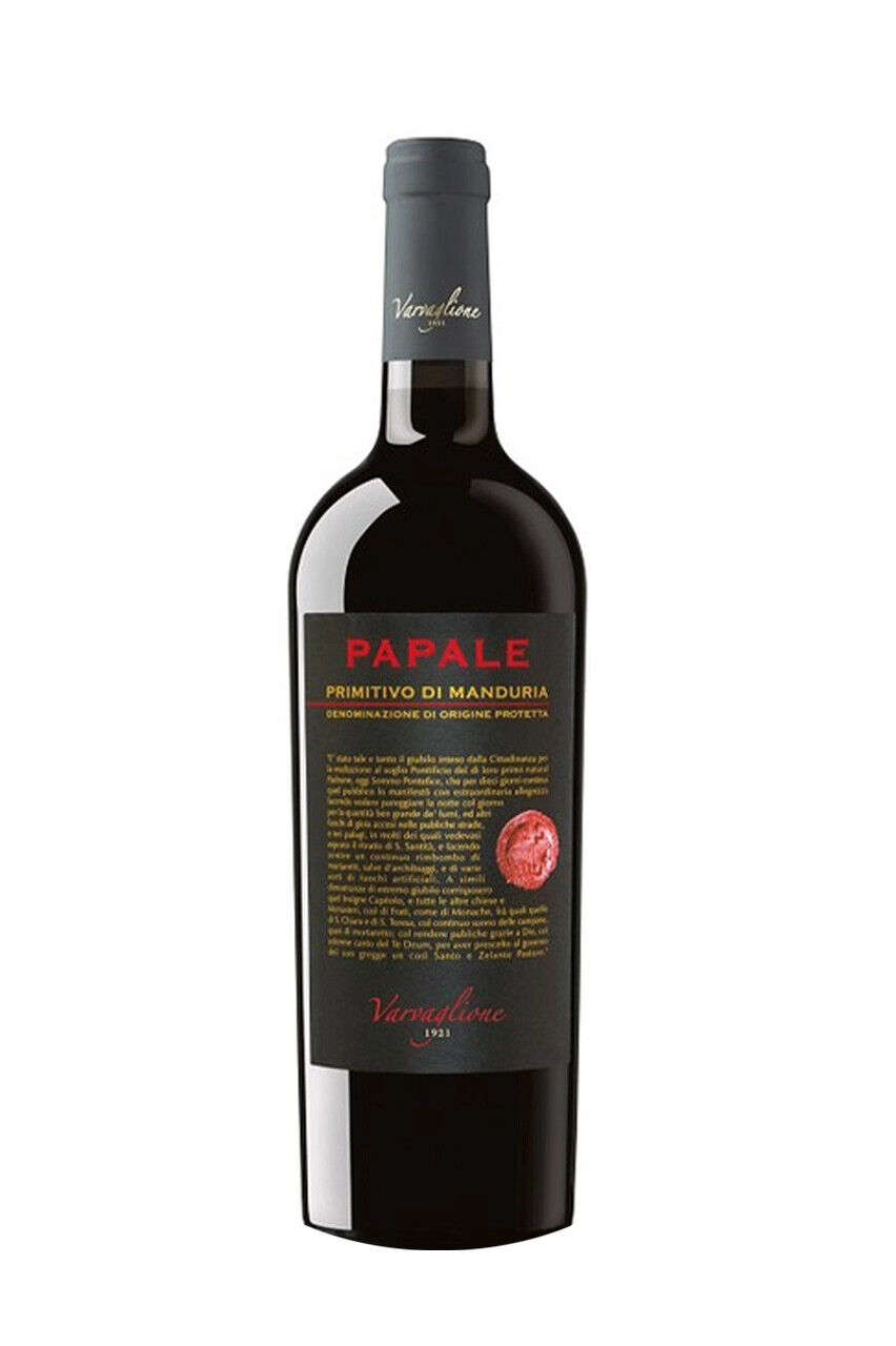 Papale Primitivo di Manduria DOP 2020 Varvaglione 75 CL