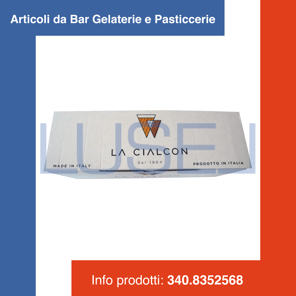 PZ 290 CONI PER GELATI IN CIALDA ARROTOLATA FORMATO MEDIO CONO WAFER ICE CREAM