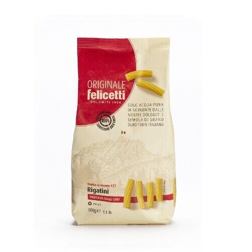 RIGATINI FELICETTI PASTA DI GRANO DURO N°177 gr 500