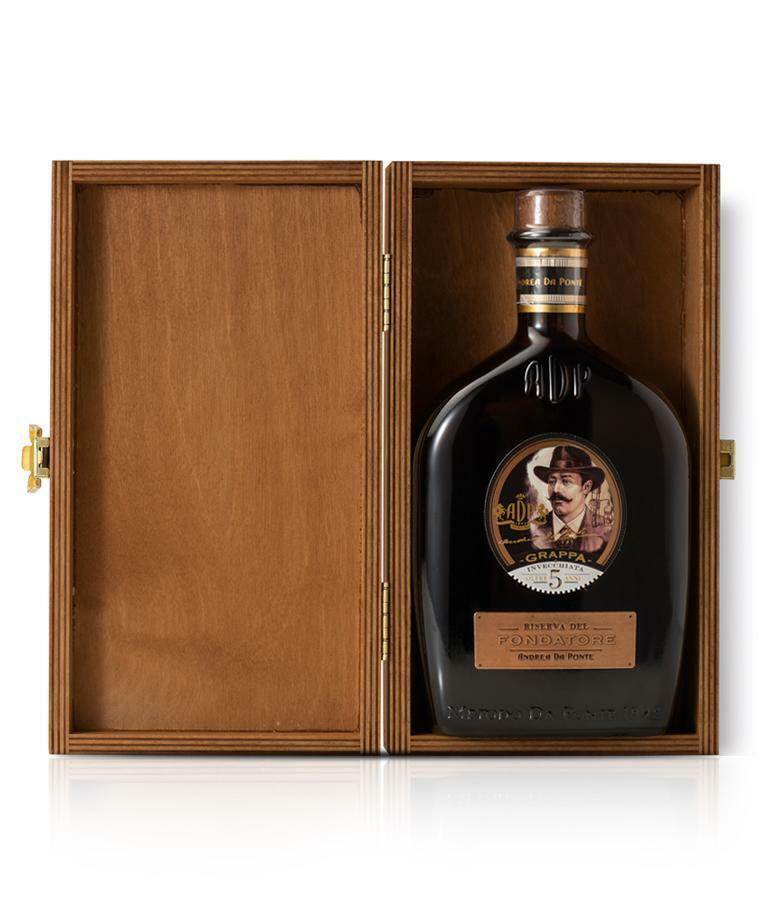ANDREA DA PONTE GRAPPA INVECCHIATA OLTRE 5 ANNI RISERVA DEL FONDATORE 50 CL IN A