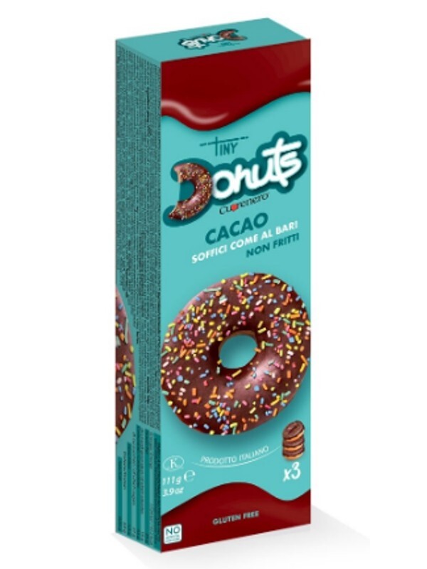 ASTUCCIO DONUTS SOFFICI AL CACAO 3 PZ 111 GR