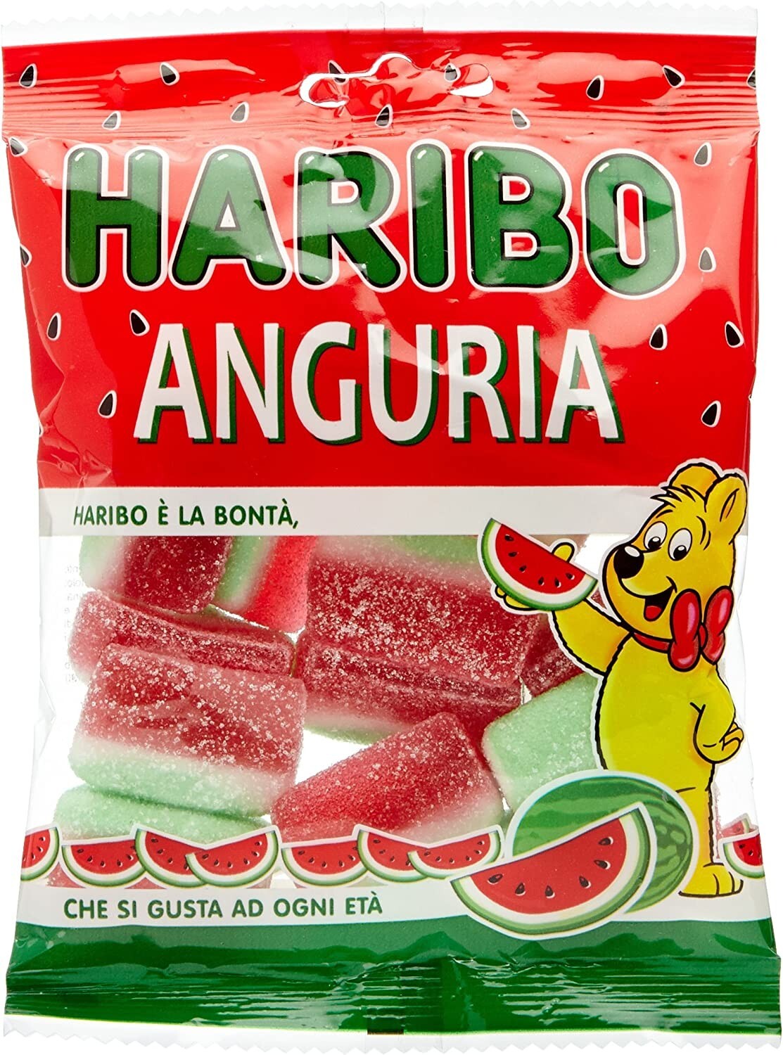 Haribo Caramelle Anguria busta da 100 grammi