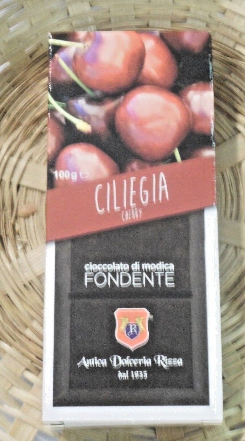 CIOCCOLATA DI MODICA CILIEGIA 100G