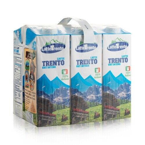 LATTE TRENTO INTERO U.H.T 100% ITALIANO 6 L
