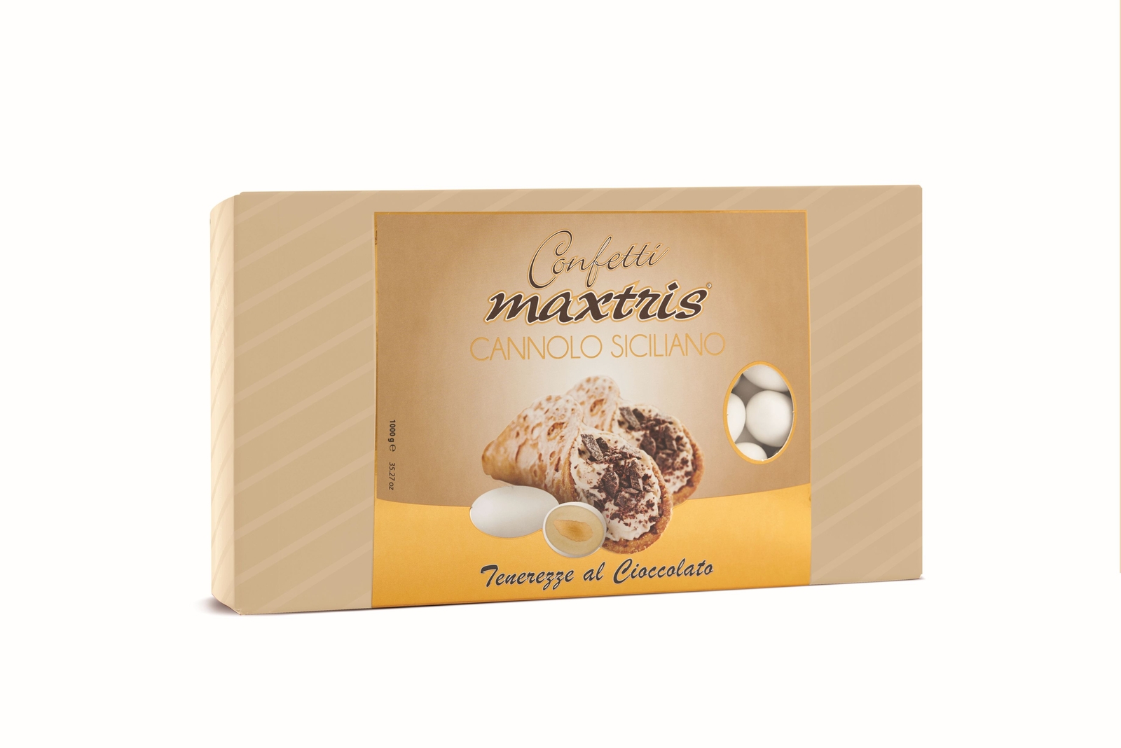 Confetti Maxtris Cannolo Siciliano confezione 1Kg Senza Glutine
