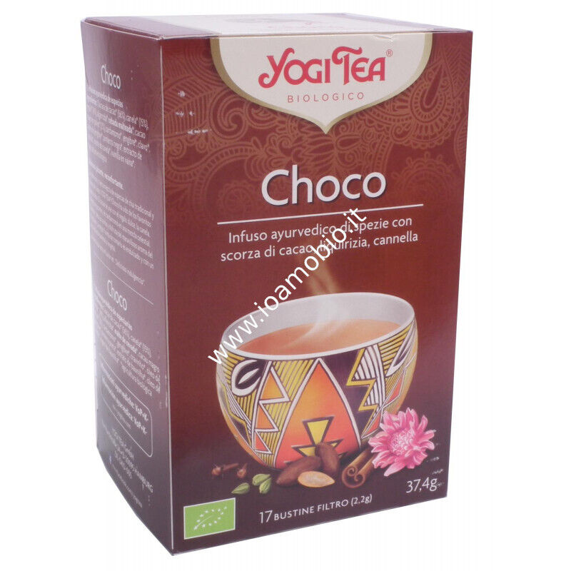 Yogi Tea - Choco Tè - Infuso Ayurvedico di Spezie Atzeche