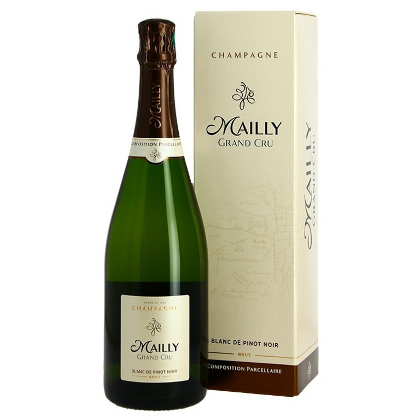 Champagne Blanc de Pinot Noir Grand Cru Champagne Mailly NV 75