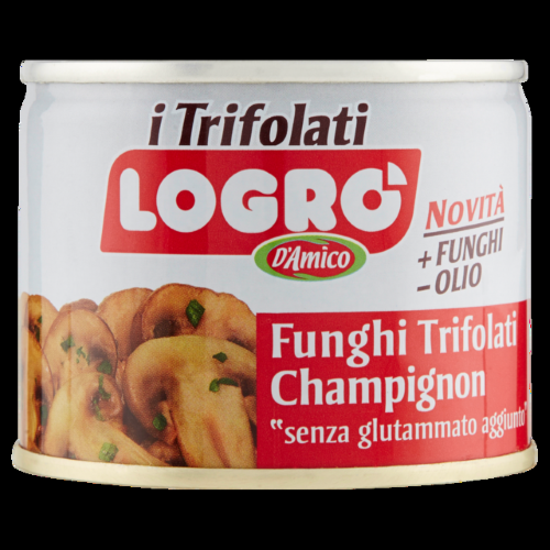 Logro' Funghi Champignon Trifolati 180gr