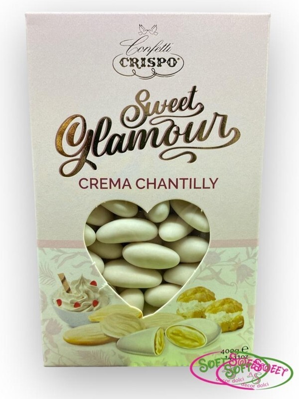 CONFETTI CRISPO SWEET GLAMOUR CREMA CHANTILLY 400 GR