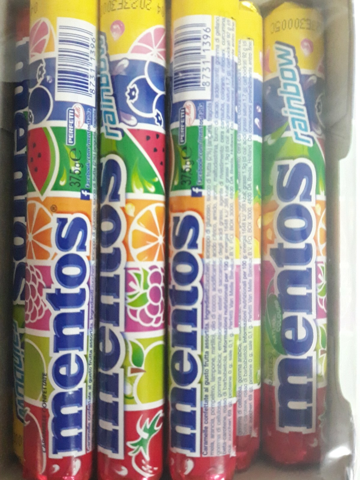 MENTOS CARAMELLE ALLA FRUTTA X 15 PEZZI