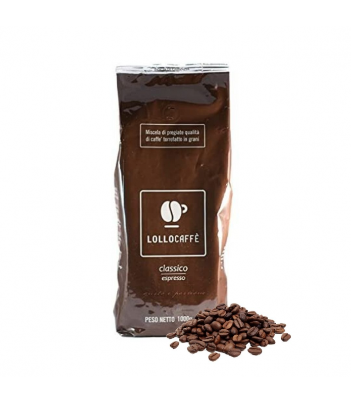 1 KG Caffè Lollo classico grani chicchi espresso vending  distributori