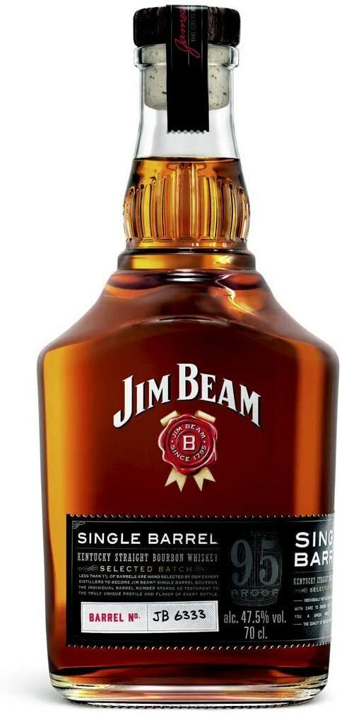 Jim Beam Single Barrel Kentucky Straight Bourbon 47.5% Vol. - 700 ml