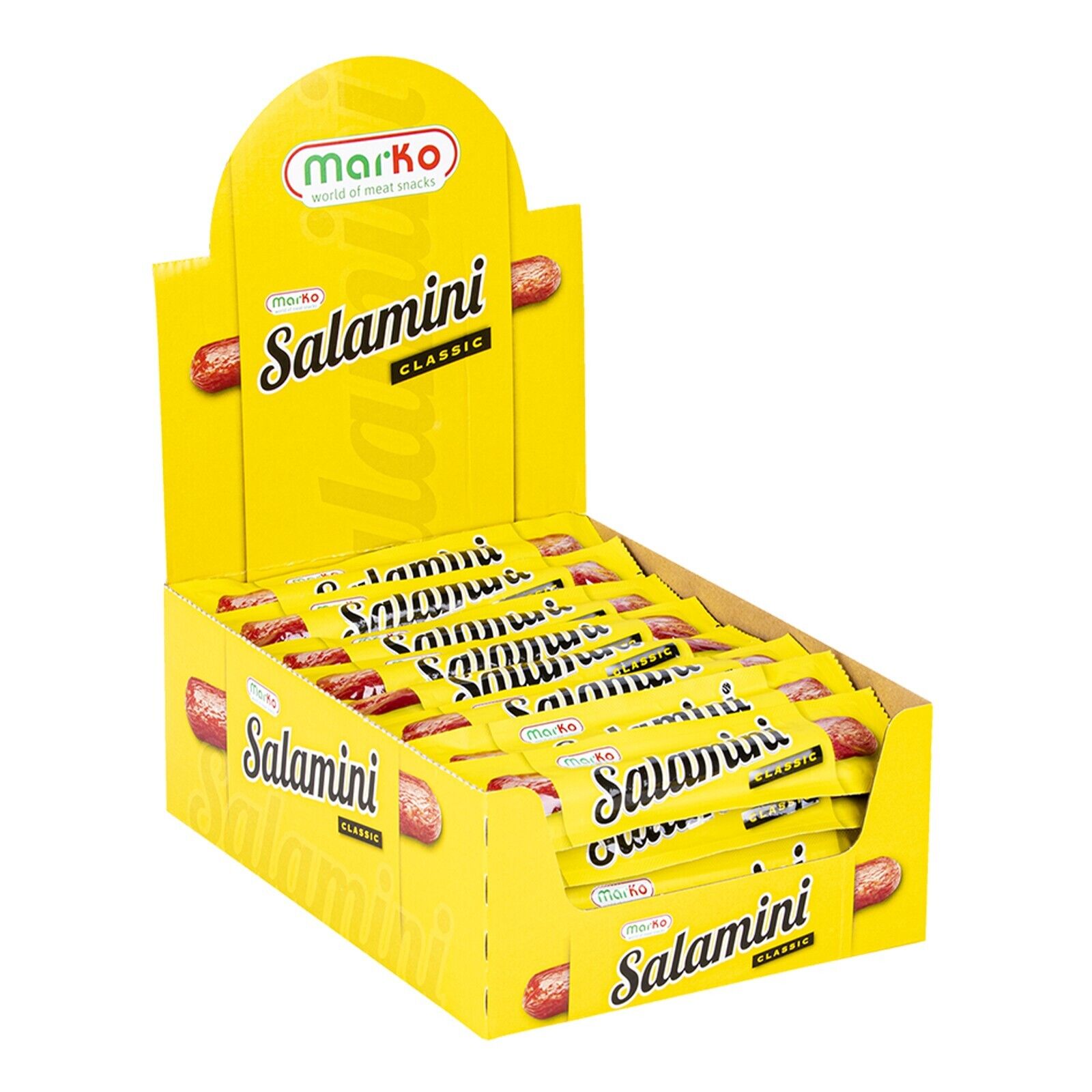 Salamini Combo 21 Snack di Pane e Salame da 50 grammi