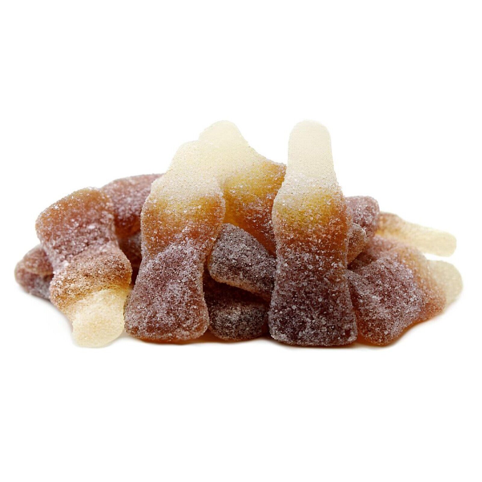 Haribo Bottiglie Cola Medie Effervescenti Caramelle Gommose Gusto Cola 2 Kg