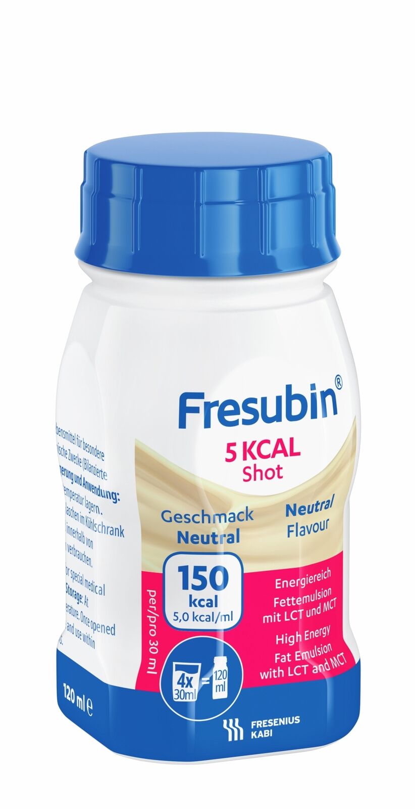Fresubin 5kcal Shot Neutral Fresenius Kabi 4x120ml