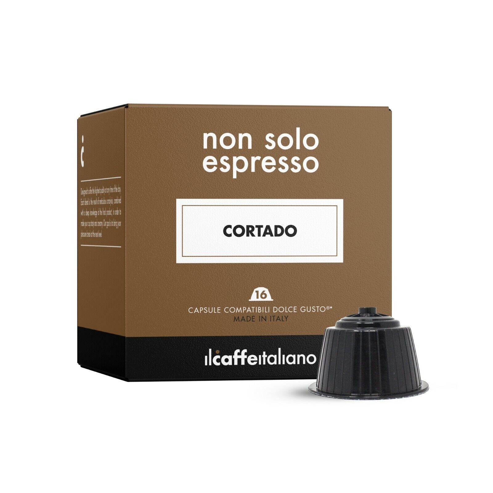 Capsule Dolce Gusto compatibili 48 pz - Cortado - Il caffè italiano