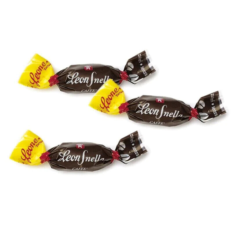 Caramelle LEONE Leonsnella  gusto - CAFFE' -  SENZA ZUCCHERO  Gr. 100