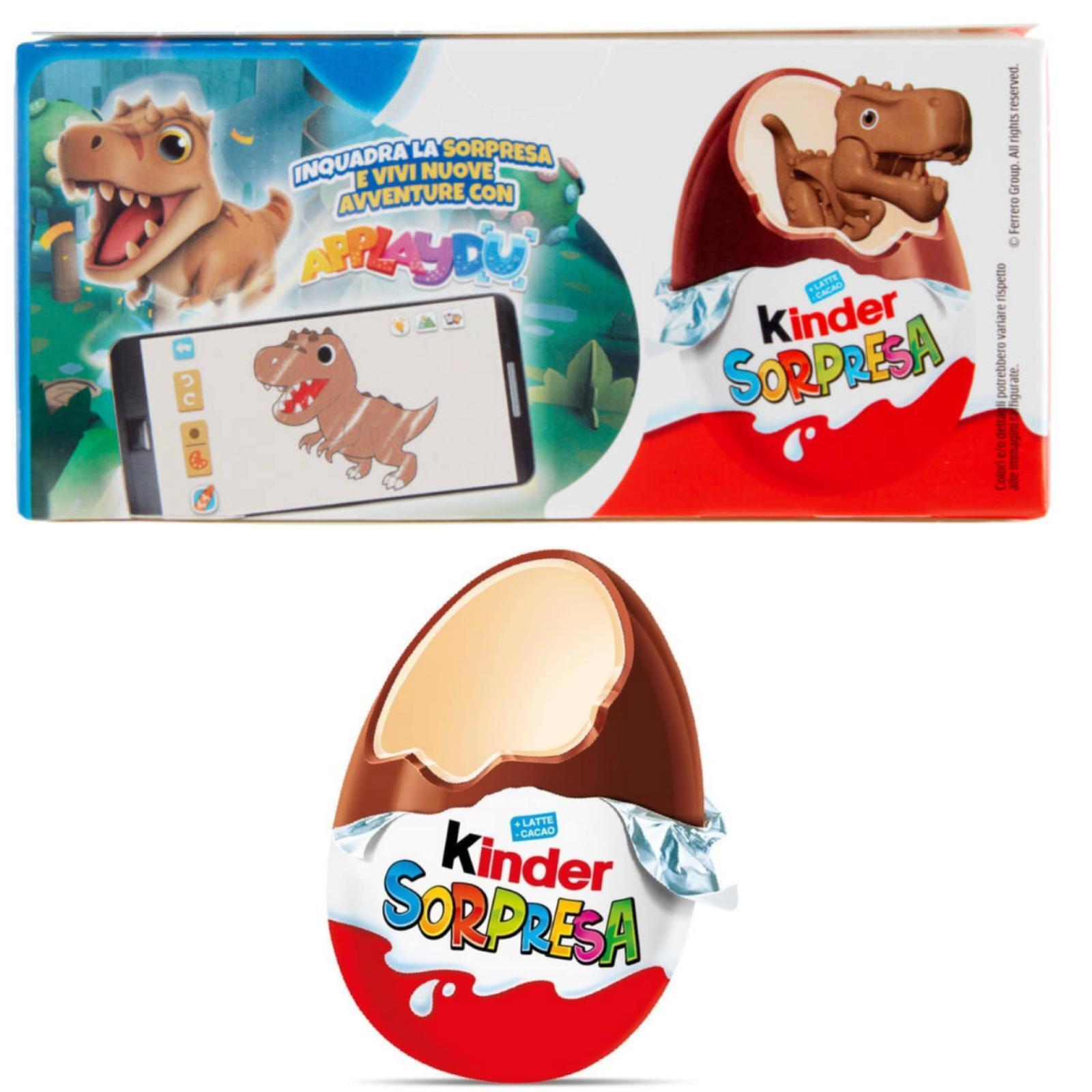 Kinder Sorpresa Ovetto Confezione da 3 Uova Confezione Maschile 3 x 20 g Minions