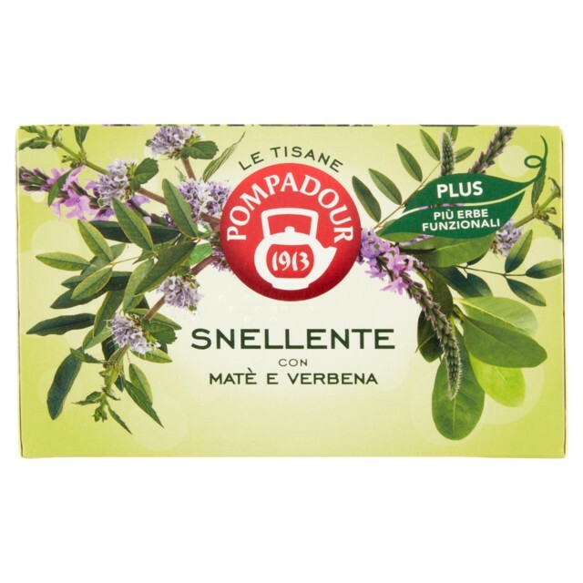 POMPADOUR TISANA SNELLENTE 18 FILTRI 40GR