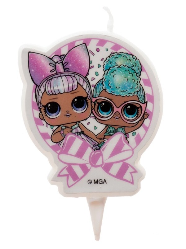 CANDELINA 2D LOL SURPRICE 7,5 CM