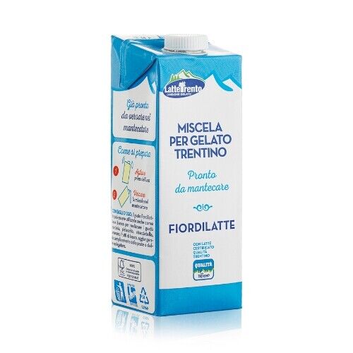 MISCELA PER GELATO FIORDILATTE | LATTE TRENTO 1 L