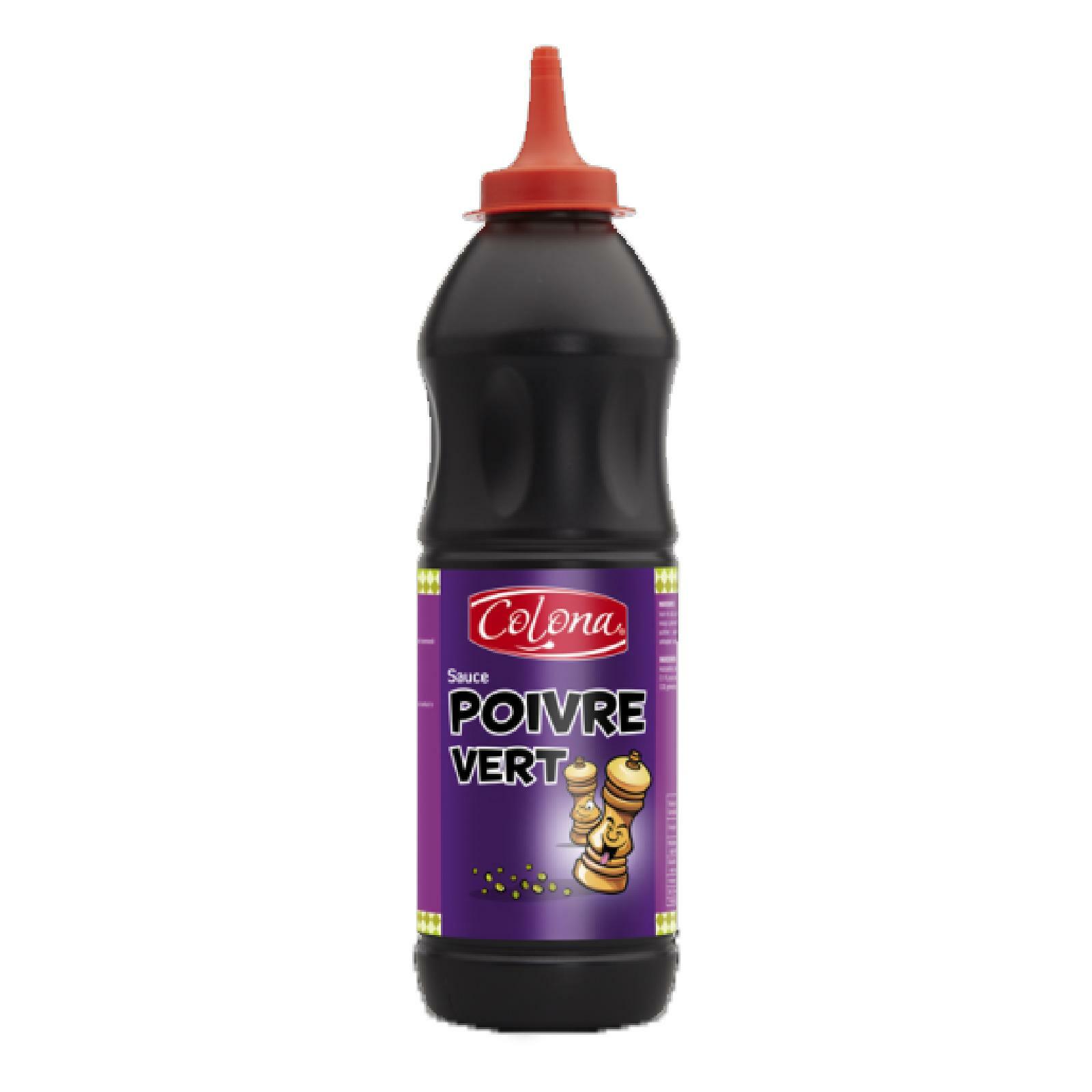 SALSA POIVRE VERT COLONA SALSA PEPE VERDE BOTTIGLIA GM DA 850g PATATINE FRITTE