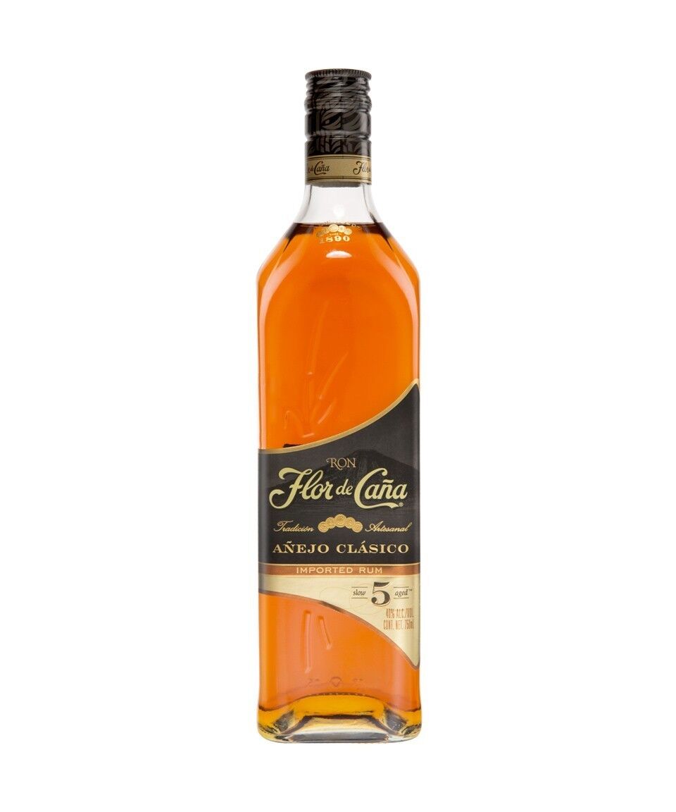 RHUM RON RUM FLOR DE CANA ANEJO CLASSICO 5 ANNI 40 % VOL. 70 CL  NICARAGUA