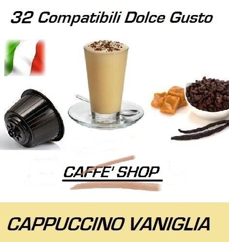 32 Capsule Compatibili Nescafè Dolce Gusto® Miscela "Cappuccino alla Vaniglia"