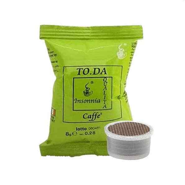 N.100 CAPSULE TODA MISCELA INSONNIA (COMPATIBILI LAVAZZA ESPRESSO POINT)