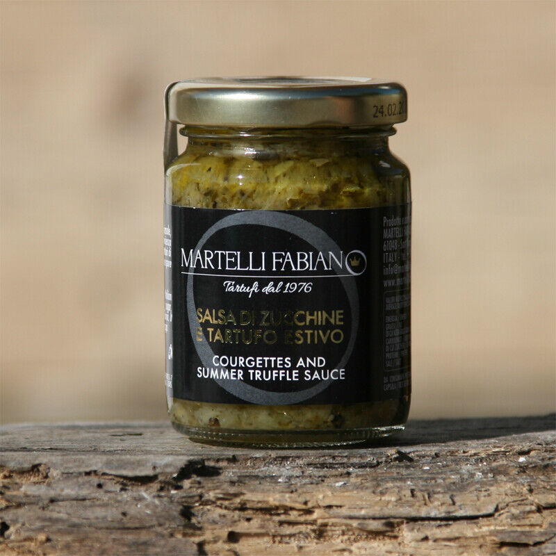 SALSA AL TARTUFO - ZUCCHINE E TARTUFO NERO ESTIVO GR.90 - COURGETTES AND TRUFFLE