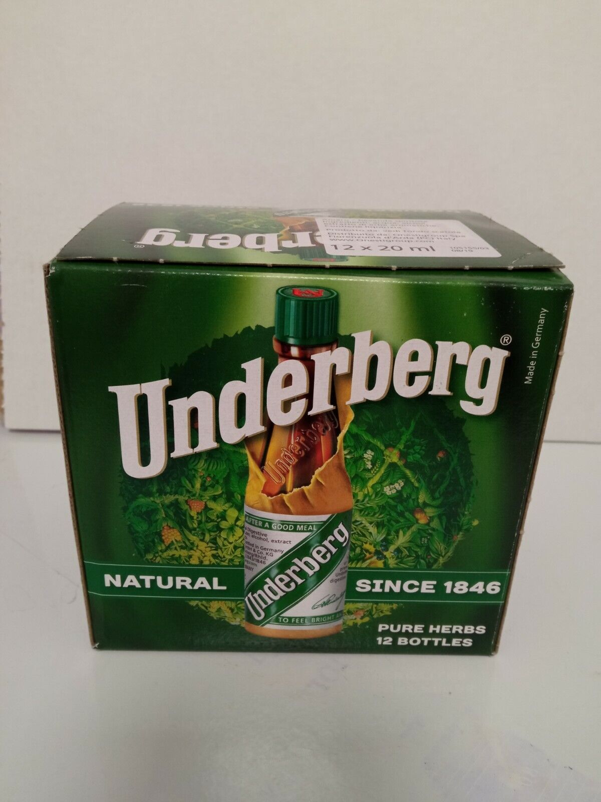 AMARO UNDERBERG 12 BOTTIGLIETTE 2CL44°