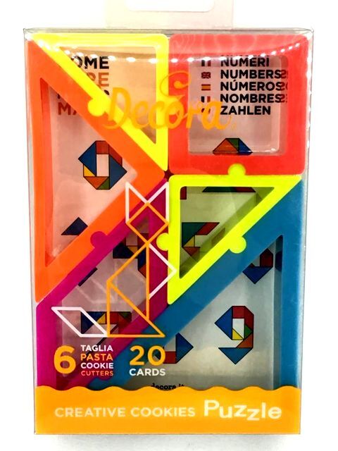 TAGLIAPASTA BISCOTTI FORME GEOMETRICHE 6 PZ