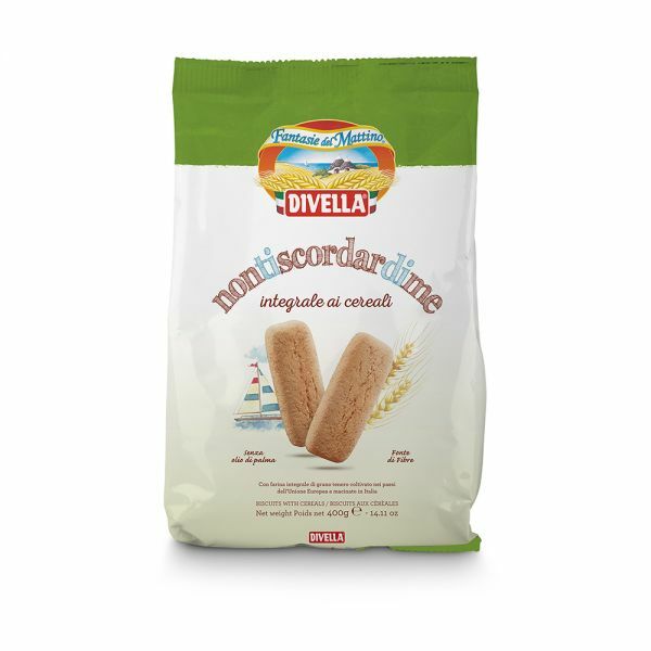 Divella Biscotti Integrali Nontiscordardime 6 Pezzi Da 400 Gr
