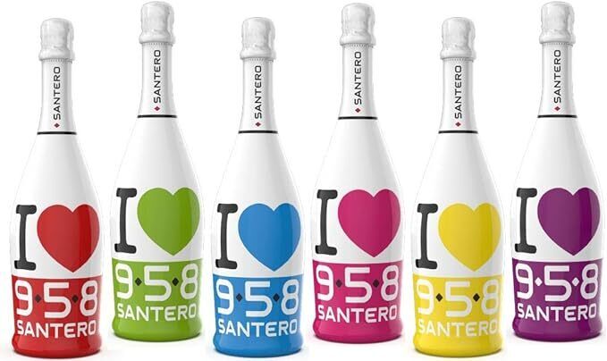 SANTERO 958 LOVE ANNIVERSARY PACK 6 BOTTIGLIE MISTE DA 75 CL