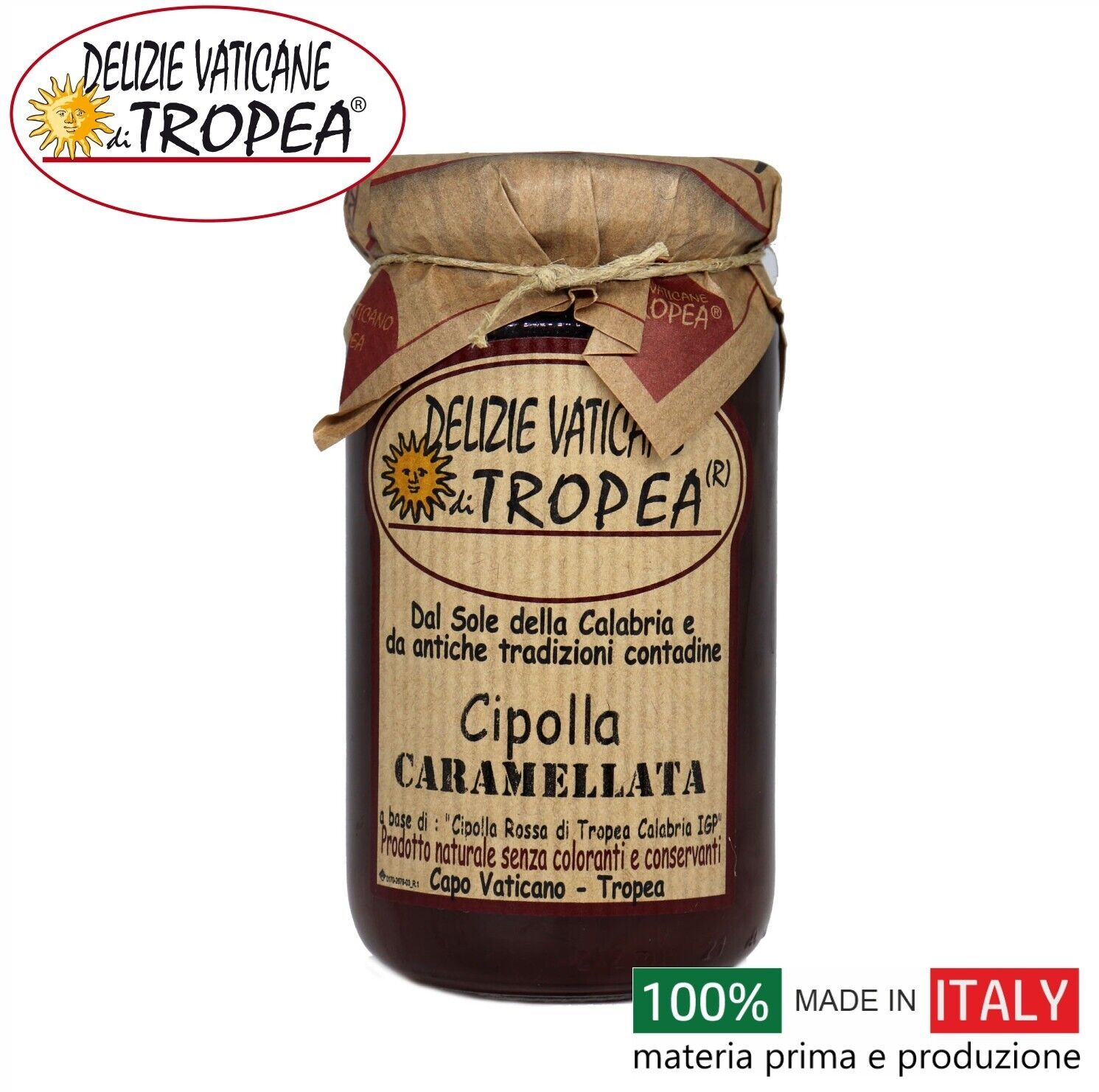Cipolla Tropea Caramellata 230g -  Perfetta sui formaggi