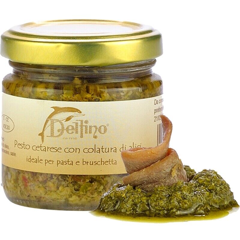 Pesto cetarese con colatura di alici 212 ml