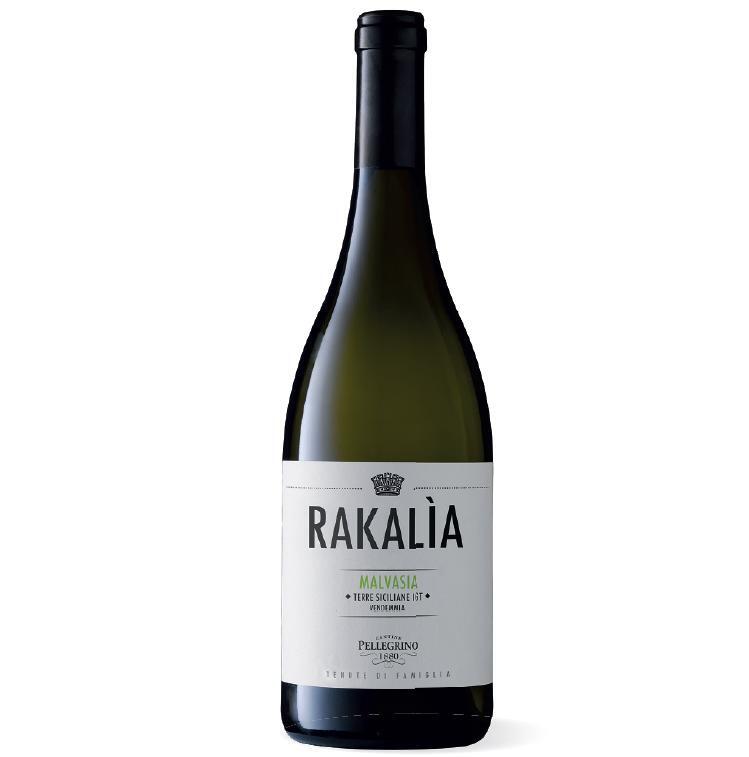 CARLO PELLEGRINO 1880 RAKALIA MALVASIA TERRE SICILIANE IGT 75 CL