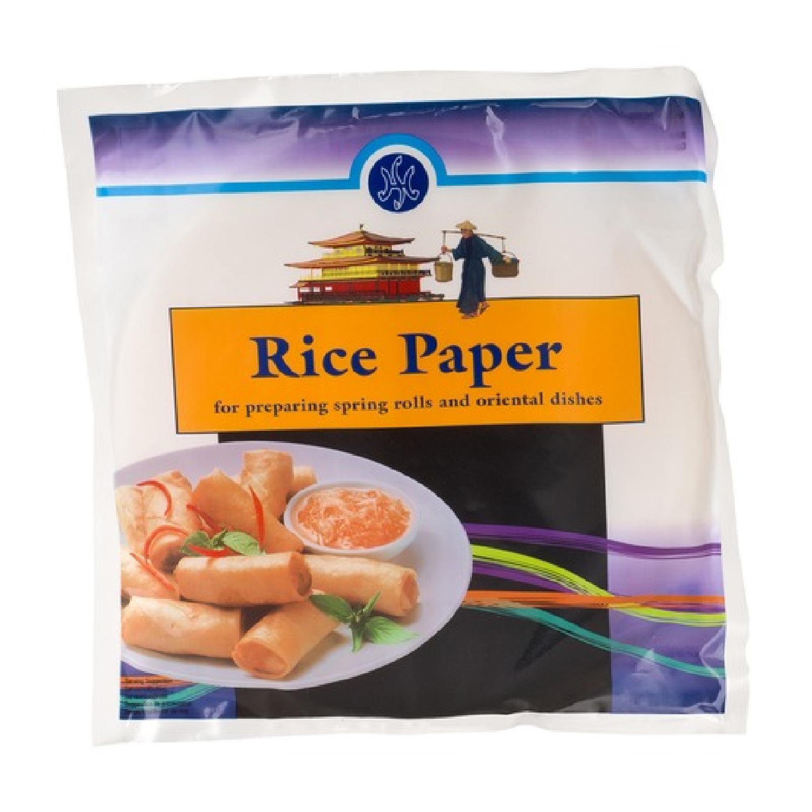 Rice Paper H&S Brand Carta di Riso Per Involtini Primavera 200 g Diametro 22