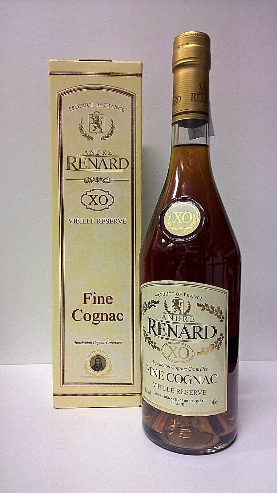 André Renard XO  70 cl  40% vol  con box