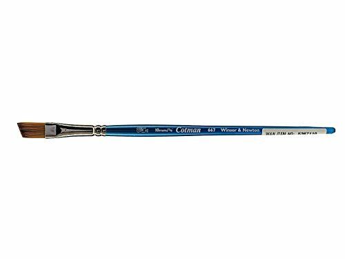 Winsor and Newton Cotman Series 667 Angled - Short Handle Size 10mm (q7Q)