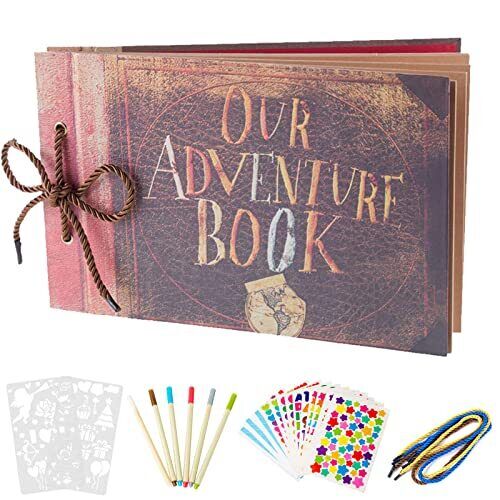 AIOR Our Adventure Book Album Fotografico Pixar Up Scrapbook, Fai Da Te (Y4c)